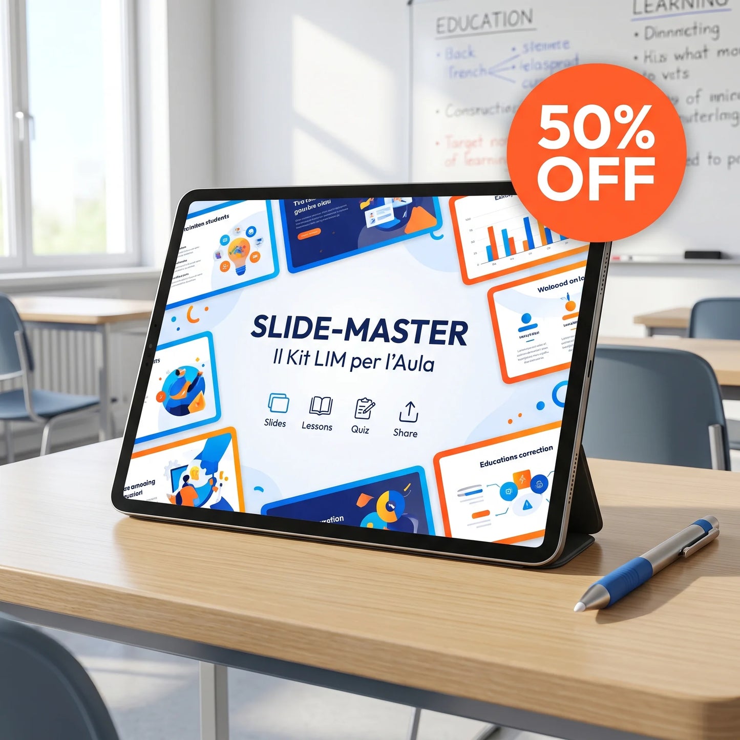 SLIDE-MASTER: Zestaw LIM do Klasy